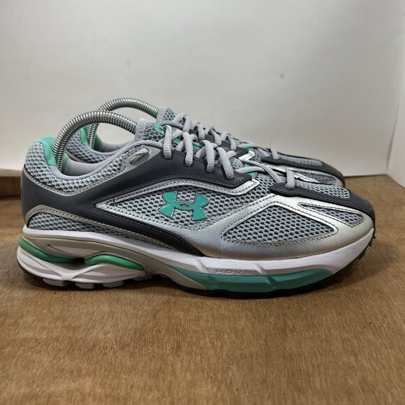 Under Armour Apparition Men Size 8.5 Shoes Metallic Silver 3027595-101 main image 9